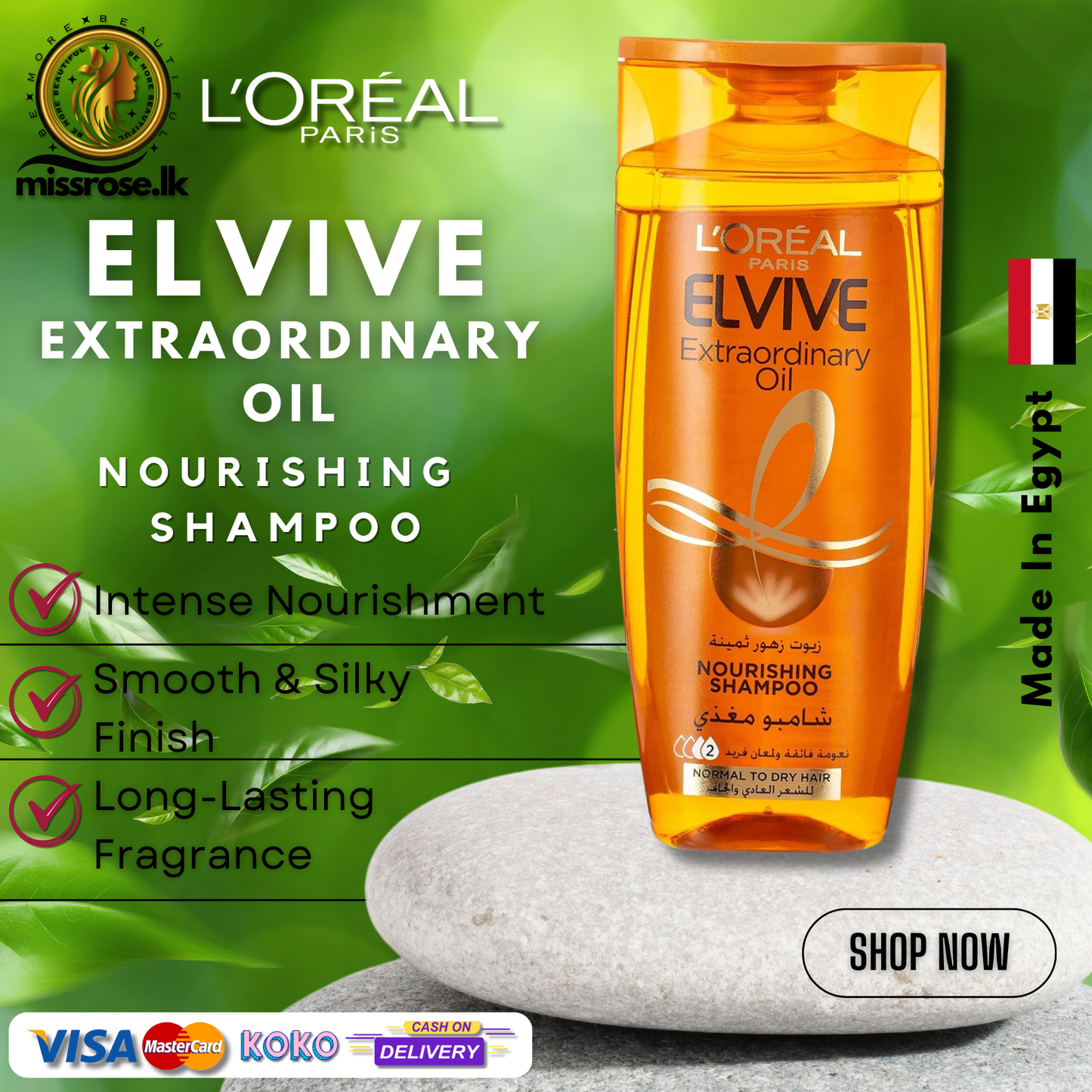L’Oréal Paris Elvive Extraordinary Oil Nourishing Shampoo