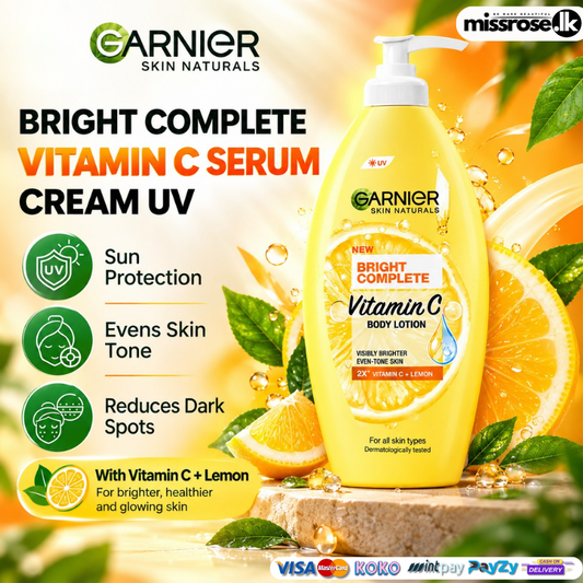 Garnier Bright Complete Vitamin C Body Lotion 400ml