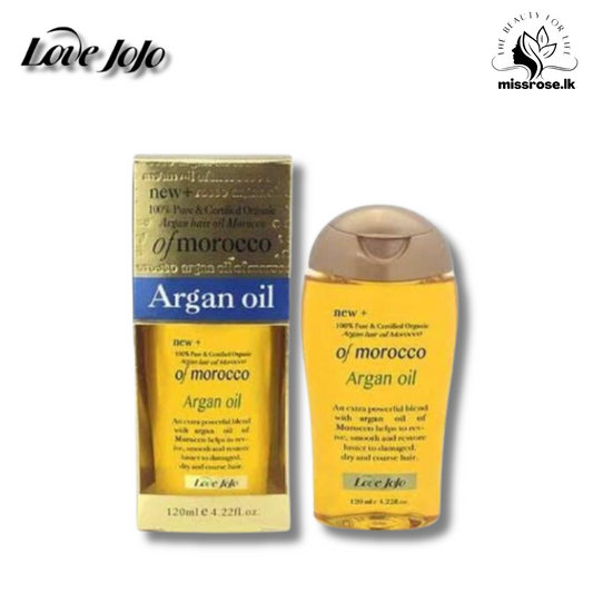 Love JoJo Pure Organic Moroccan Argan Hair Oil