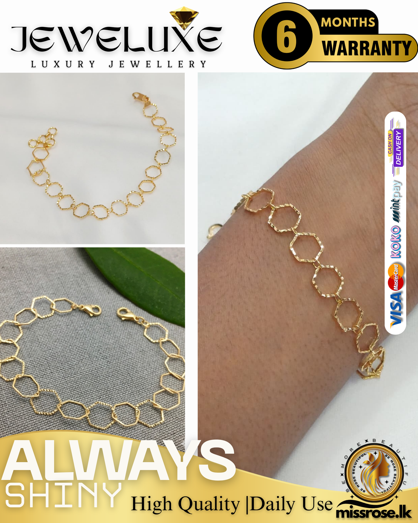 JEWELUXE bracelets - 01
