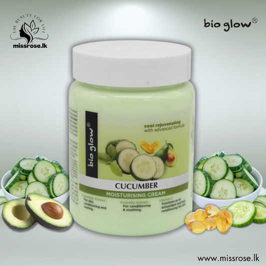 Bio Glow Cucumber Moisturising Cream - missrose.lk