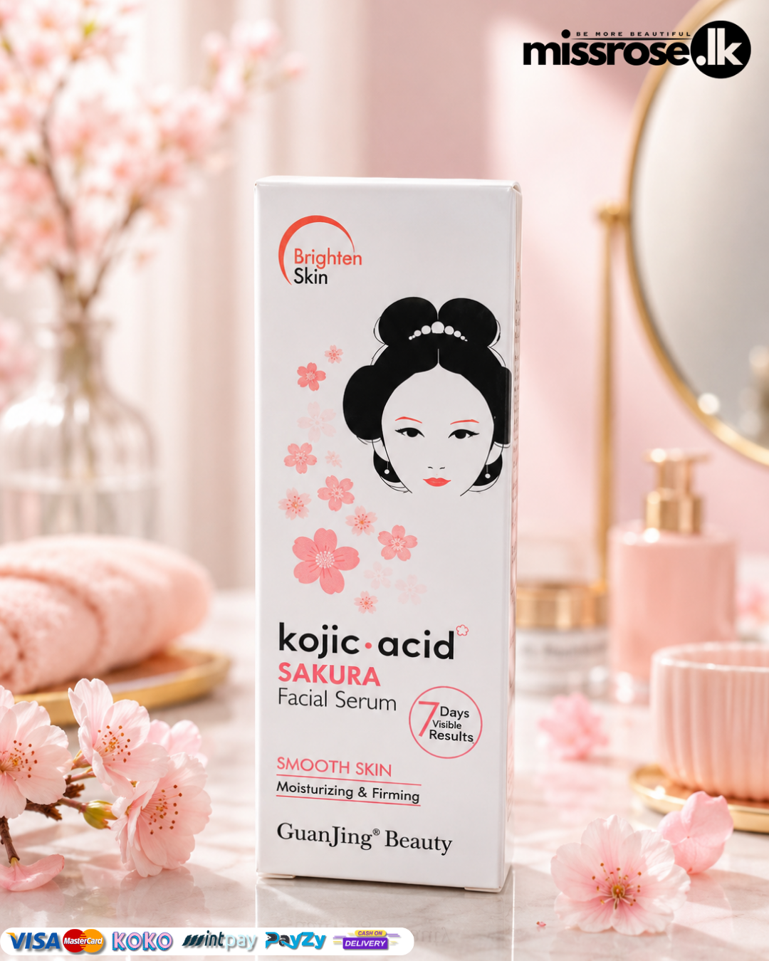 Kojic Acid Sakura Facial Serum