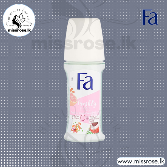 Fa Roll On Deodorant with Grapefruit and Lychee Scent for Women - 50 ml