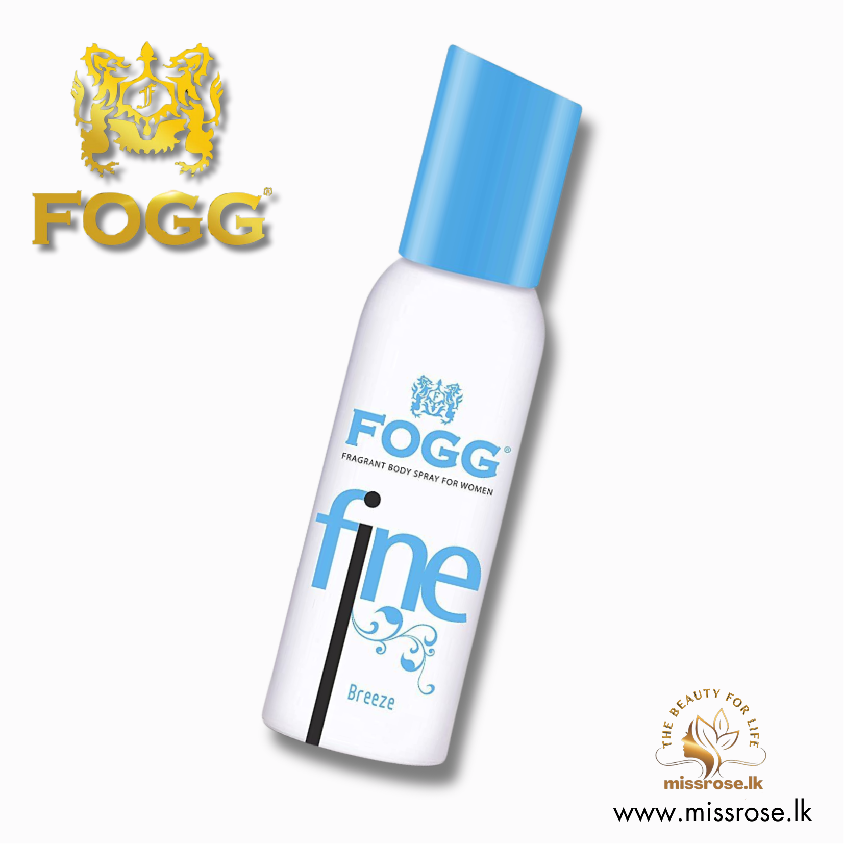 Fogg fine breeze body spray for women 120ml - missrose.lk