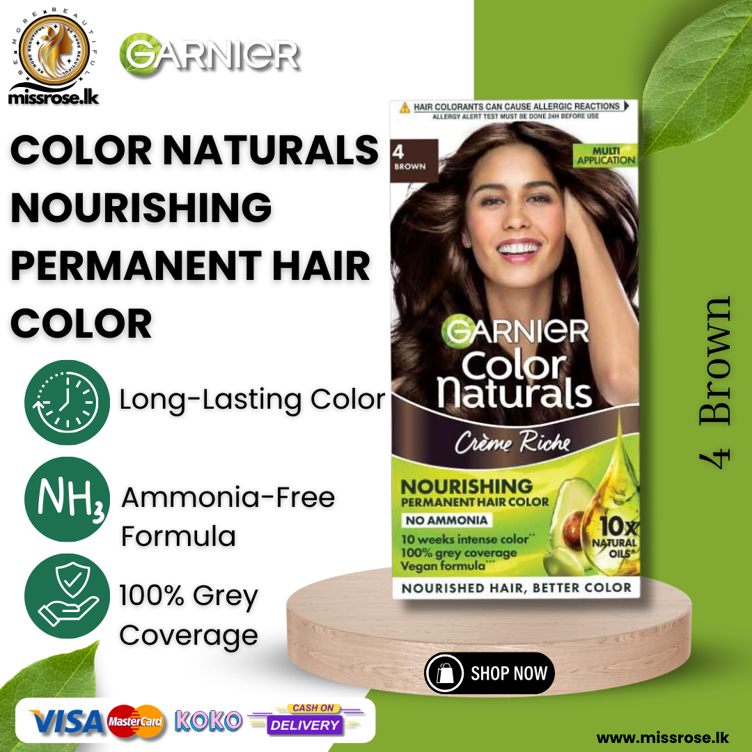 Garnier Color Naturals Shade 4 Brown 60g