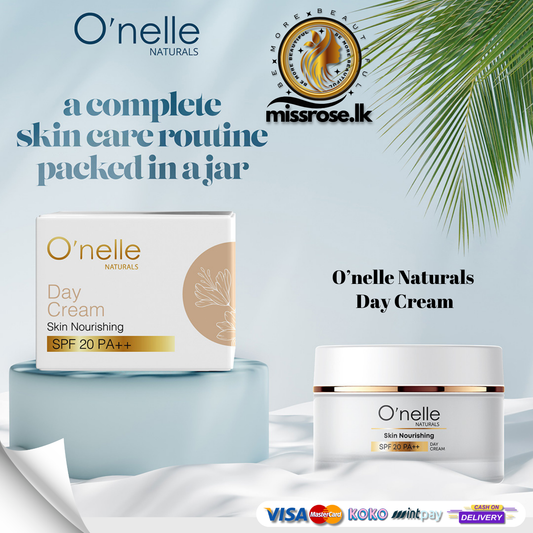 O’nelle Naturals Day Cream: Skin Nourishing with SPF 20 PA++