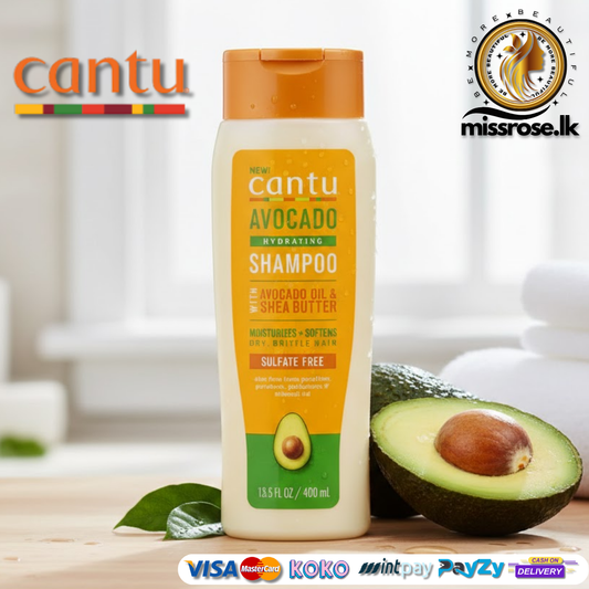 CANTU AVOCADO HYDRATING SHAMPOO SULFATE FREE 400ML