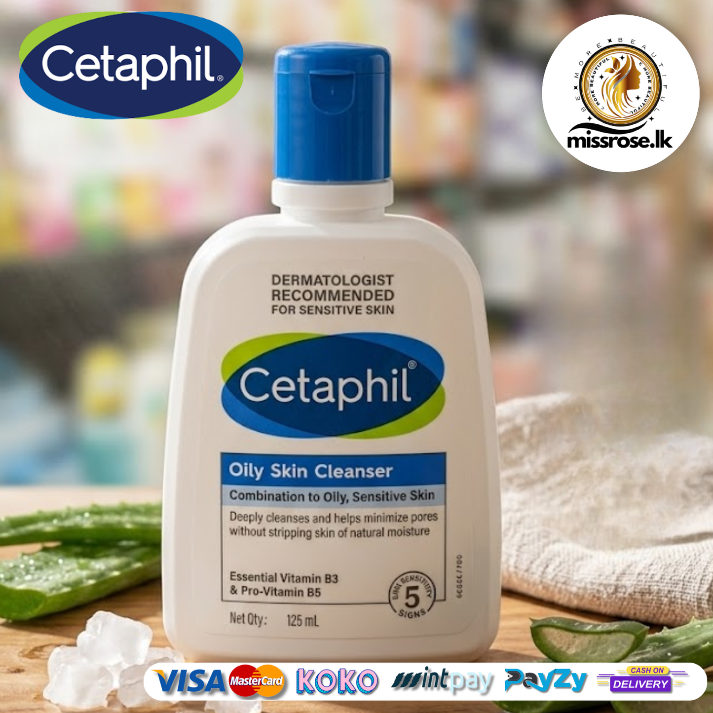 Cetaphil Oily Skin Cleanser 125ml