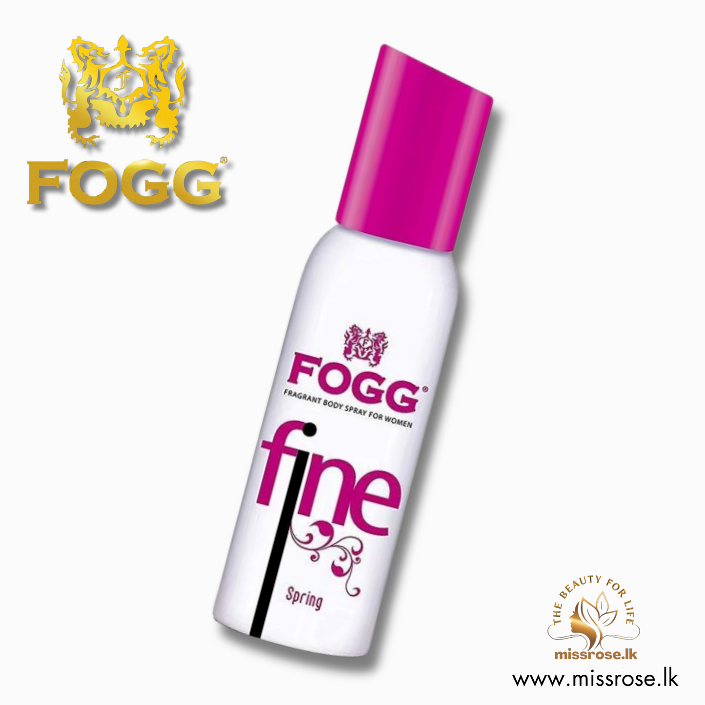 Fogg Fine Spring body spray for women 120ml - missrose.lk