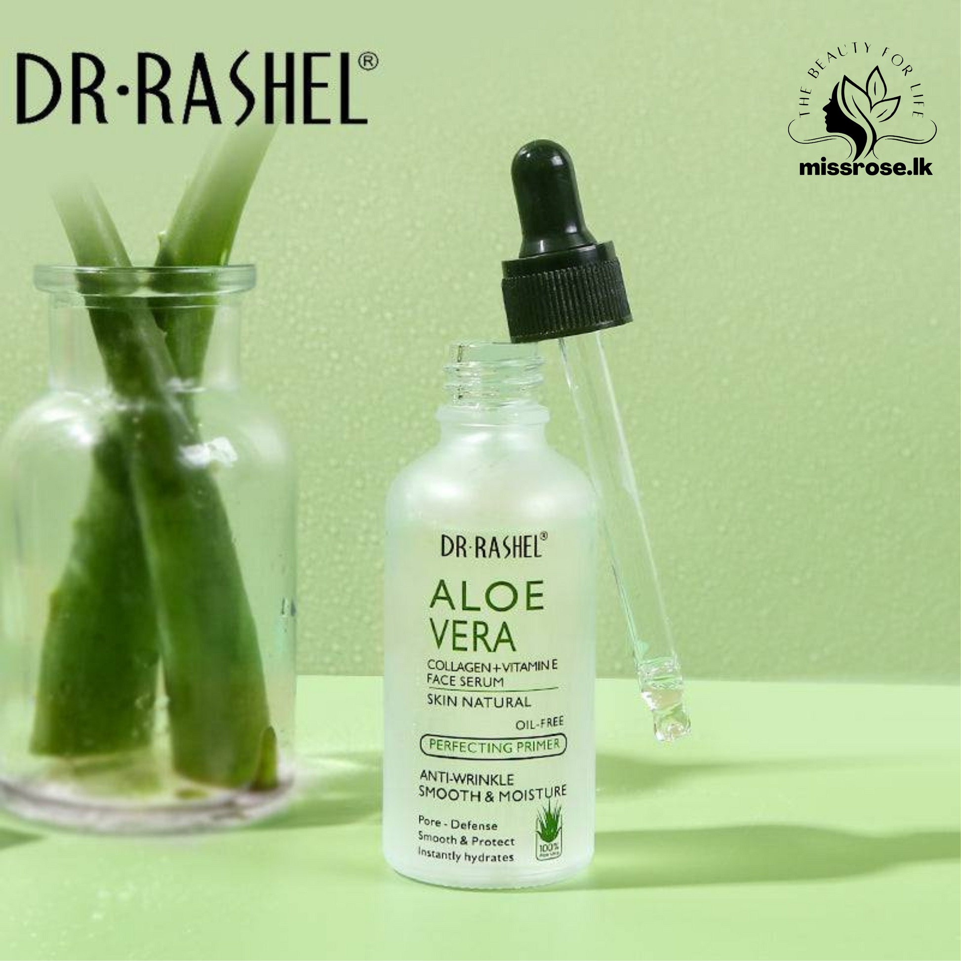 Dr. Rashel Aloe Vera Collagen+Vitamin E Face Serum - missrose.lk