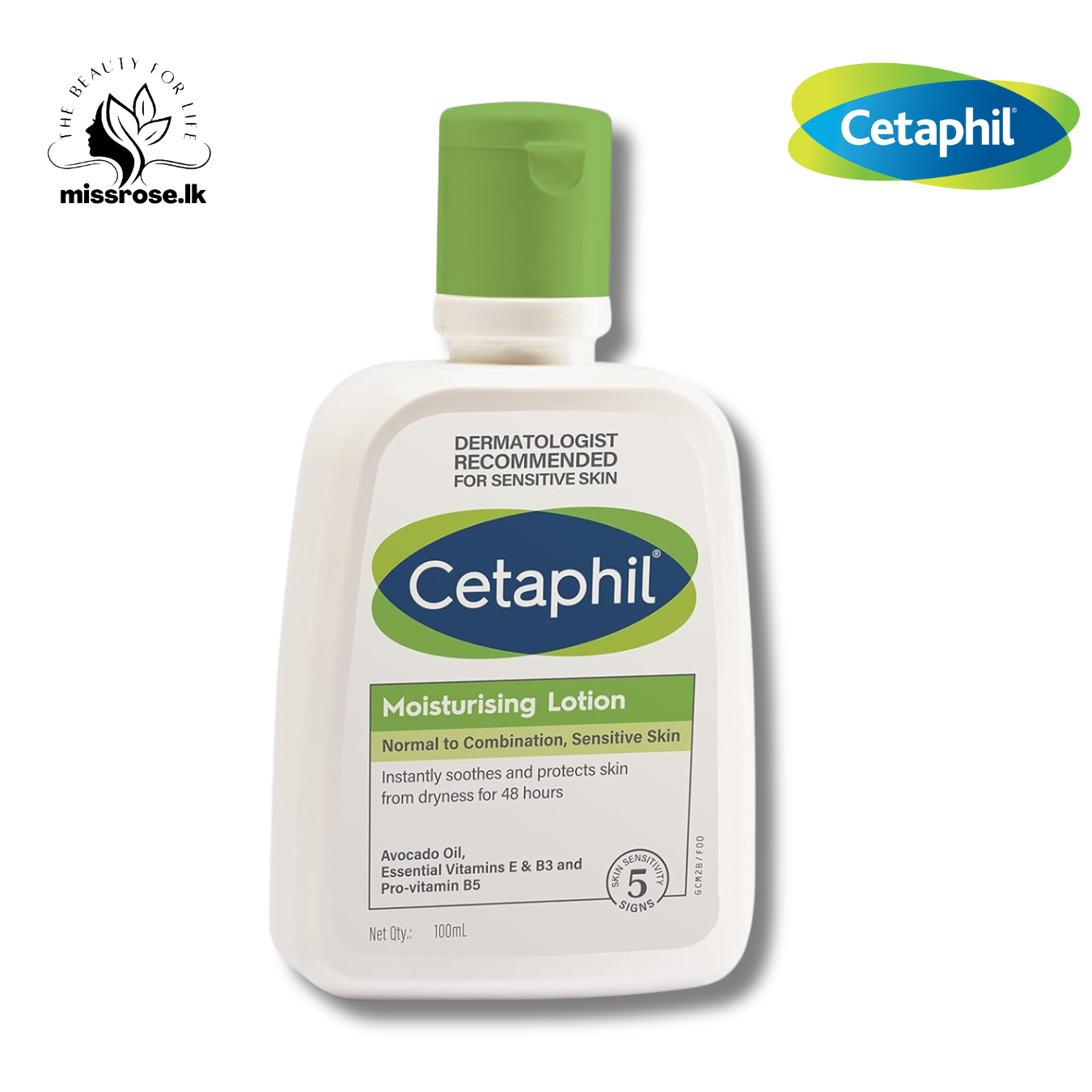 Cetaphil Moisturizing Lotion For Normal To Combination,Sensitive Skin|100 ml