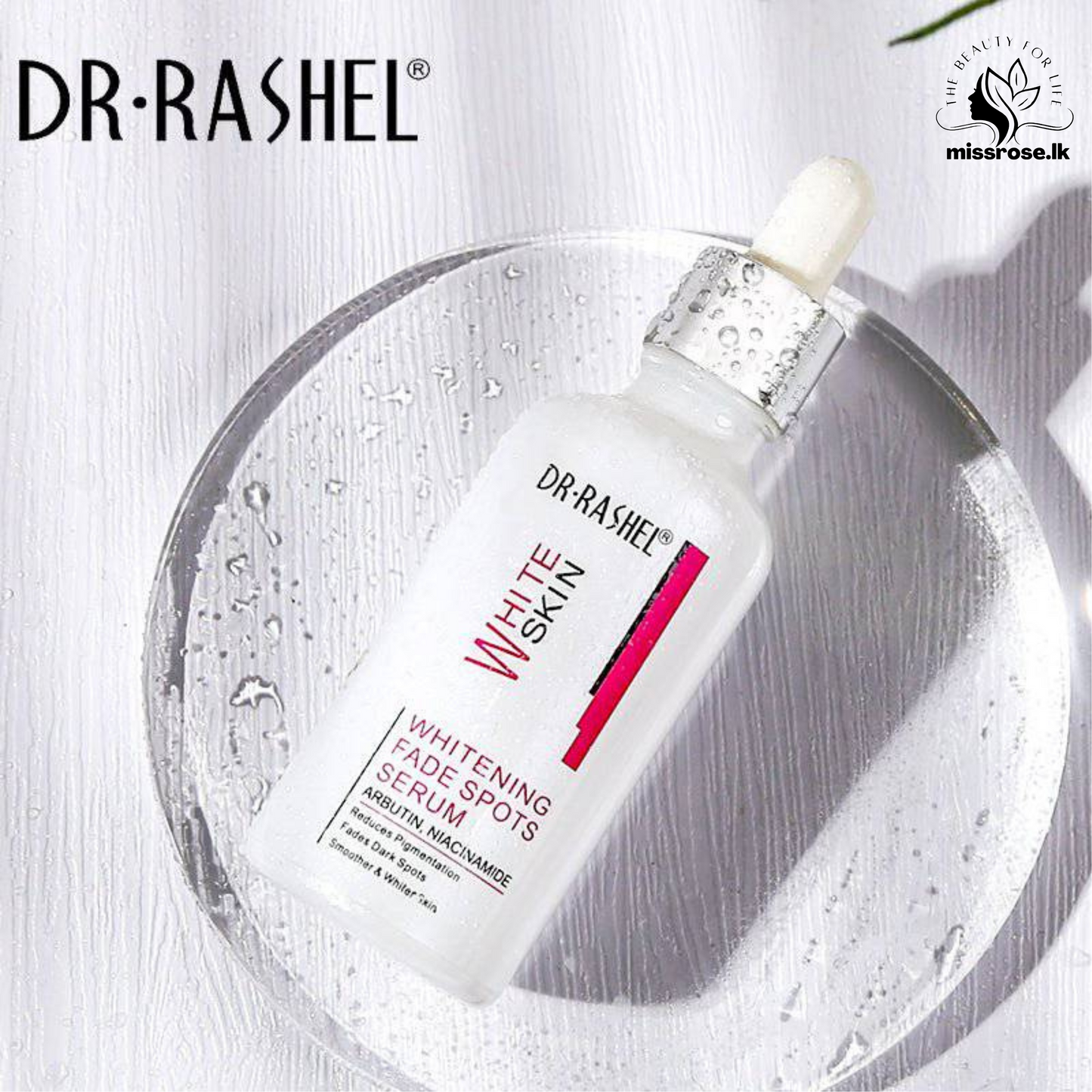 Dr.Rashel Whitening Fade Spots Serum For White Skin - 50ml - missrose.lk