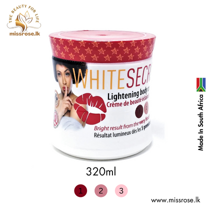 White Secret body cream - missrose.lk