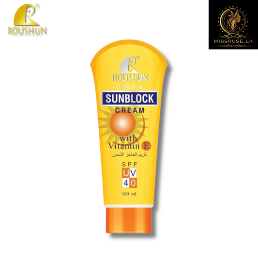 Roushun Sunblock Cream SPF 40 (180ml)