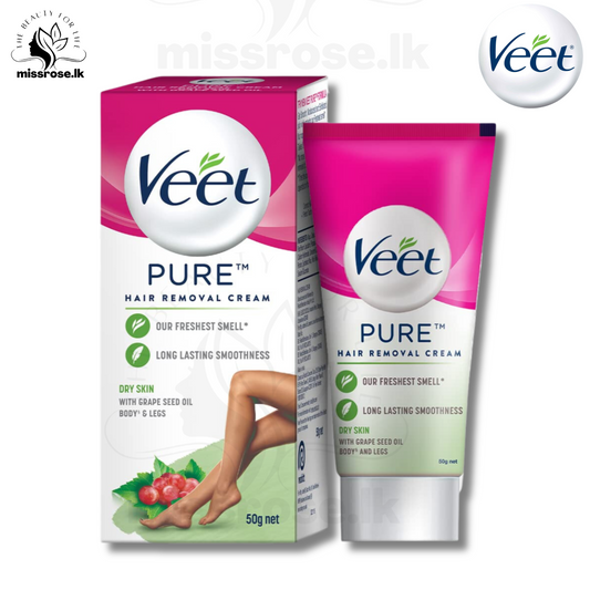 Veet Pure Hair Removal Cream , Dry Skin - 50g