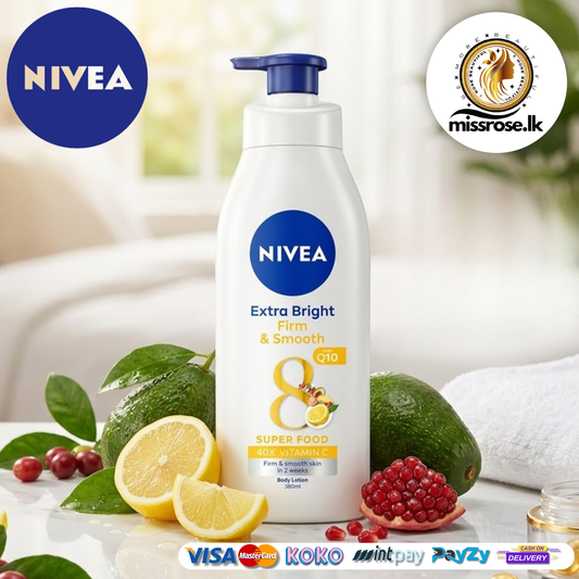 Nivea Extra White Firm and Smooth Q10 Body Lotion 380ml