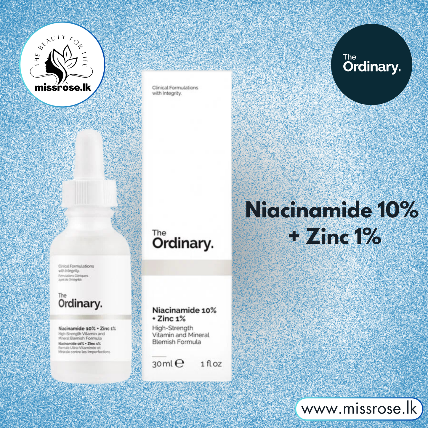 The Ordinary Niacinamide 10% + Zinc 1% 30ml