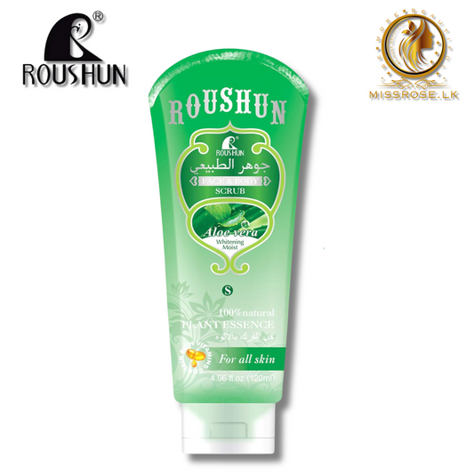 Roushun Aloe Whitening Moist Face Scrub Gel