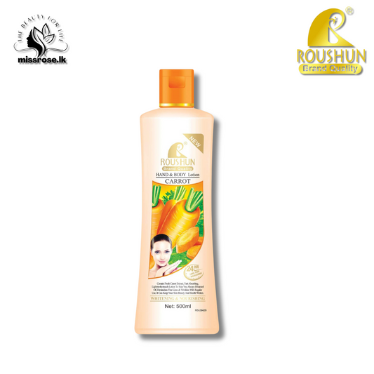 Roushun carrot Hand and Body Lotion 500ml