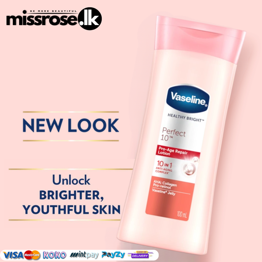 Vaseline Healthy Bright Perfect 10 Pro-Age Repair Lotion 100ml