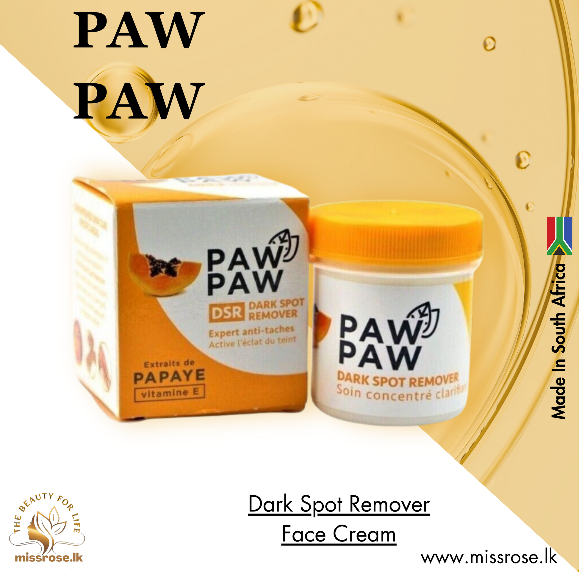 Paw Paw – Dark Spot Remover 25ml - missrose.lk