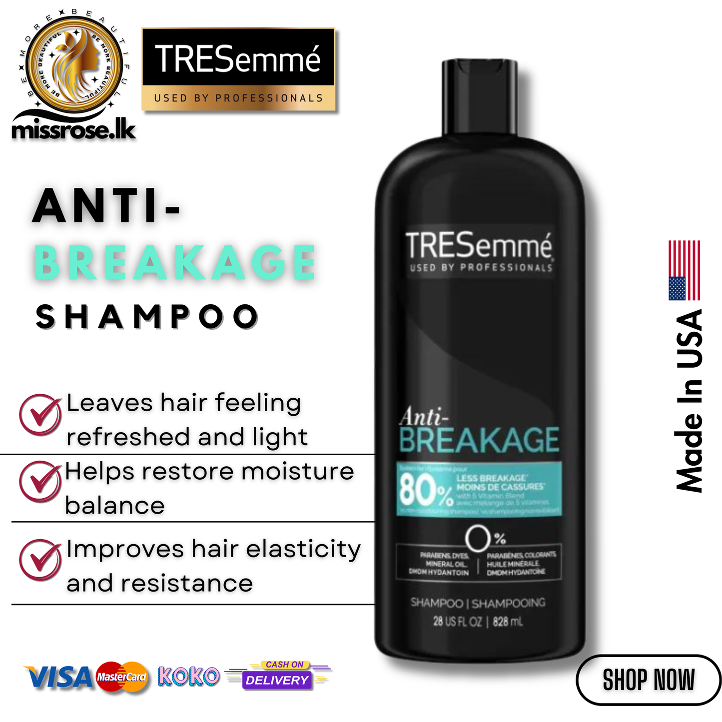 TRESemmé Anti-Breakage Shampoo