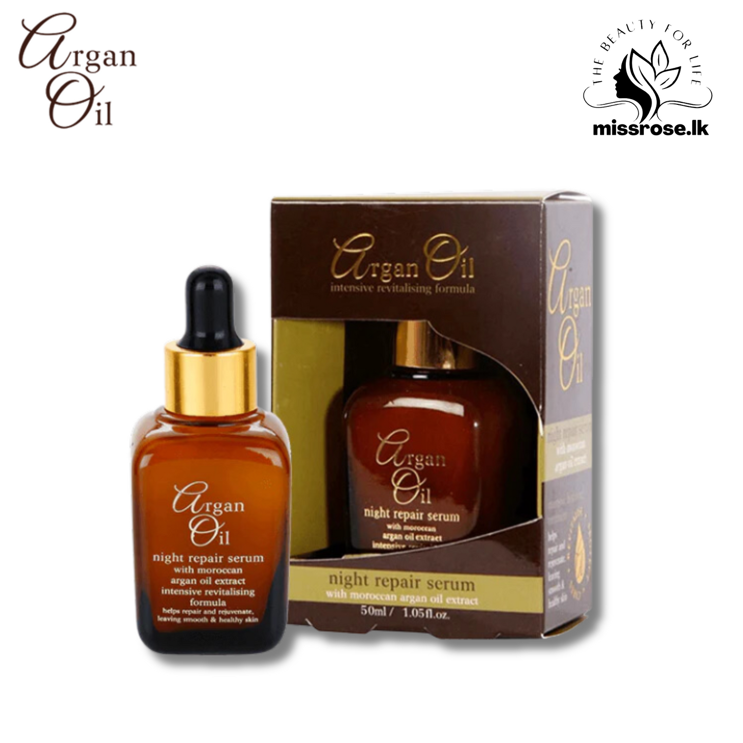 Argan Oil Night Repair Serum 30m