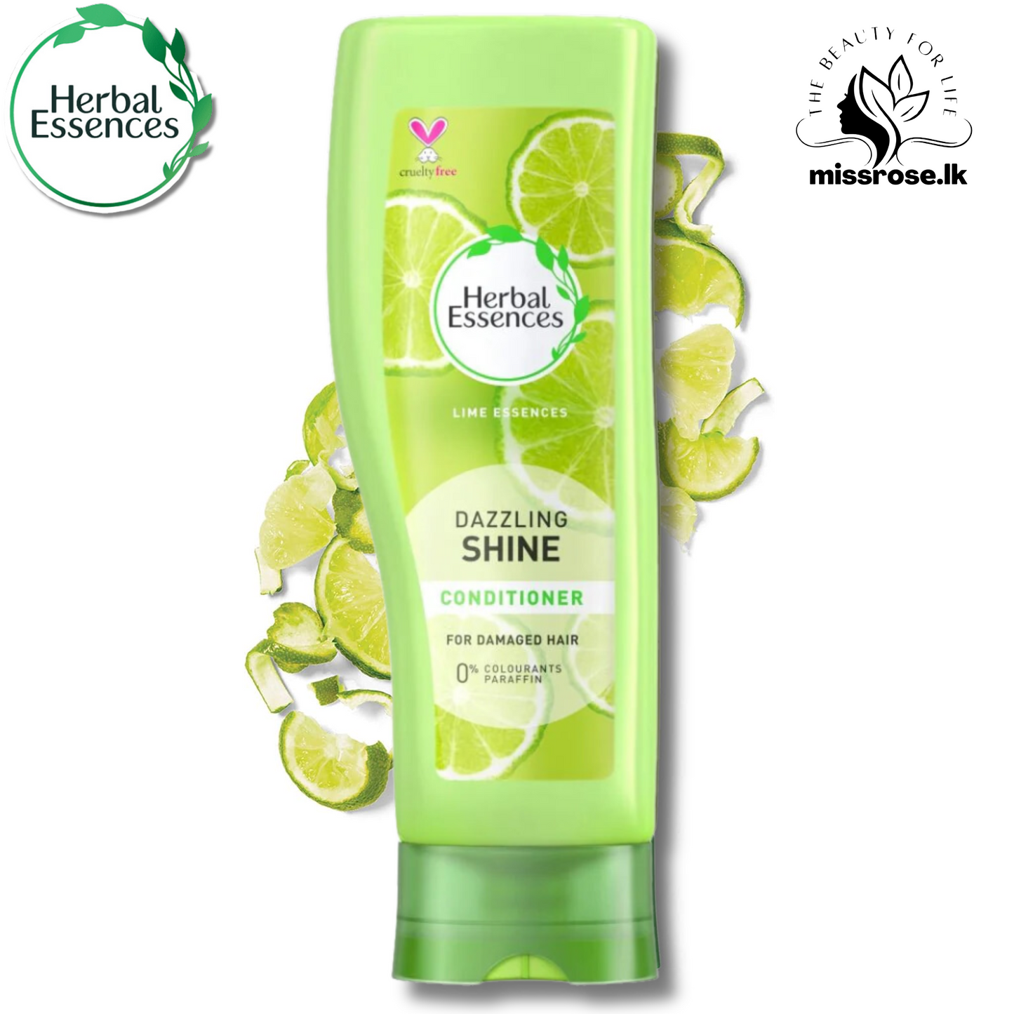 Herbal Essences Dazzling Shine Hair Conditioner For All Hair Type, 400ml