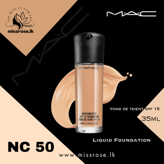 MAC Liquid Foundation NC50 - missrose.lk