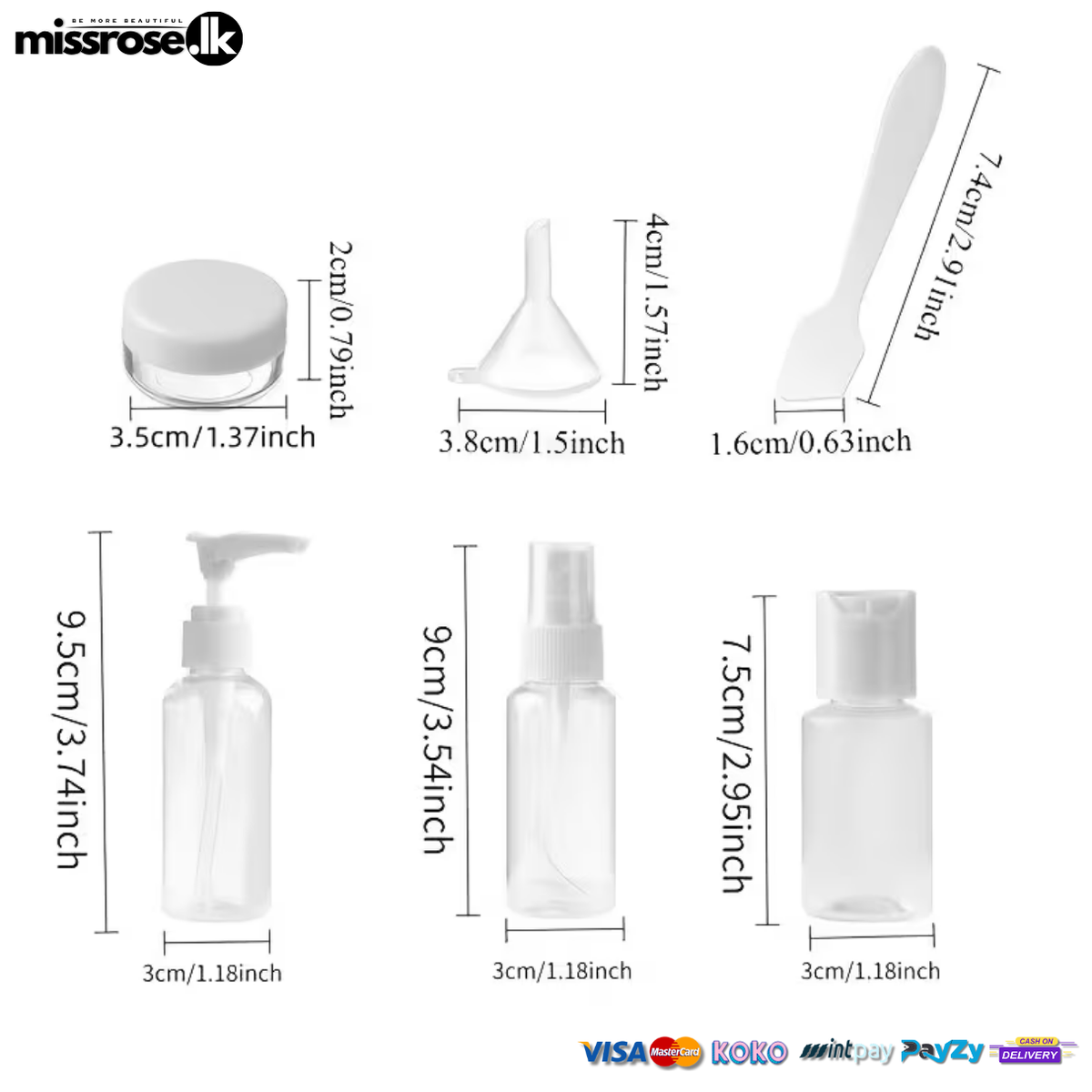 Travel Empty Bottle Set - Your Perfect Travel Companion