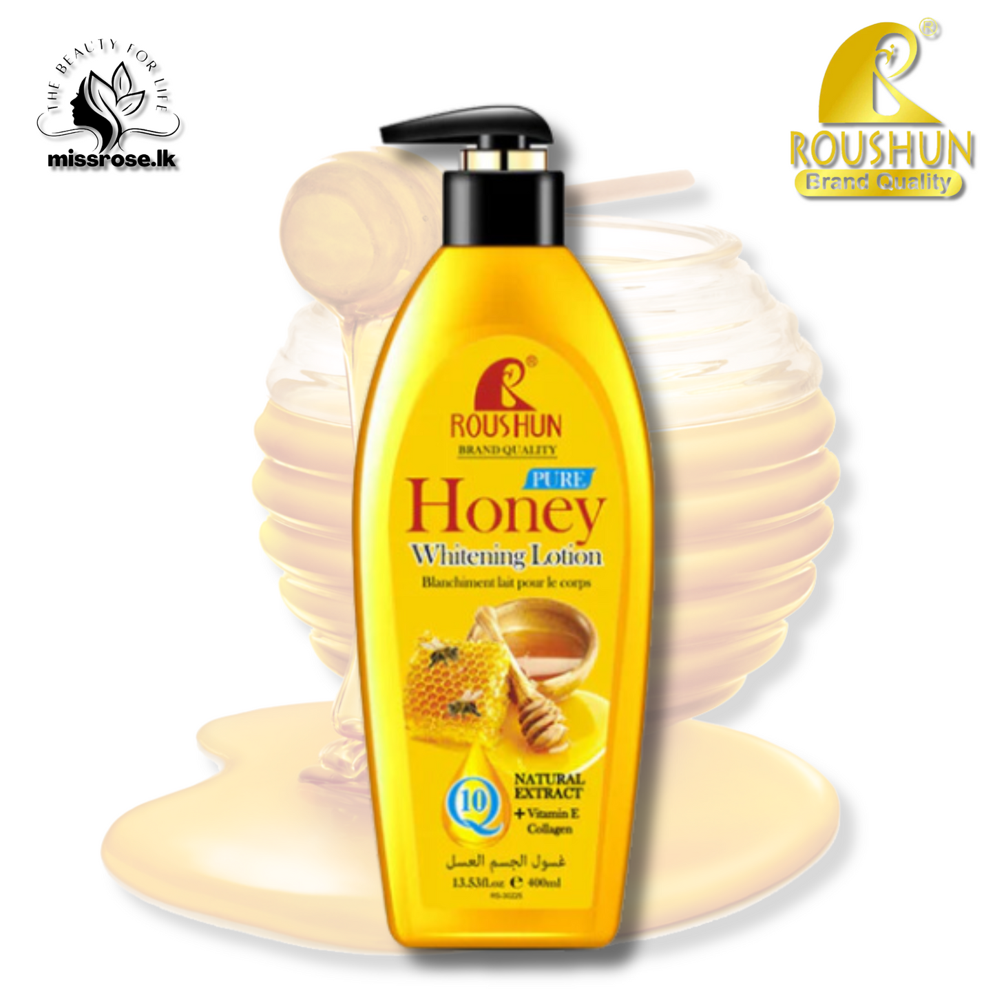 Roushun - Pure Honey Whitening 400ml