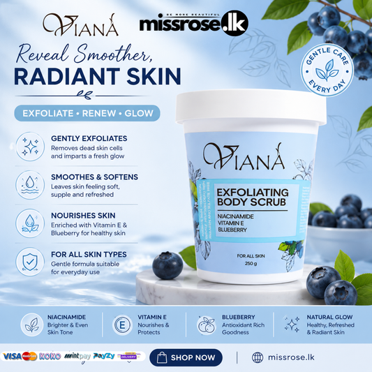Viana Blueberry Exfoliating Body Scrub