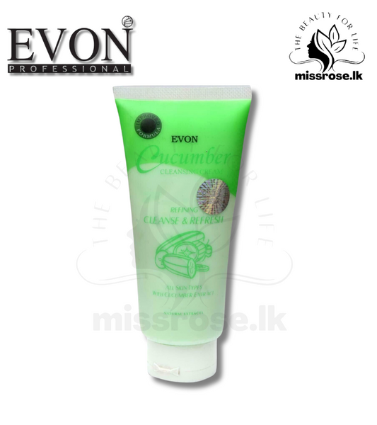 EVON cucumber cleansing cream 180ml - missrose.lk