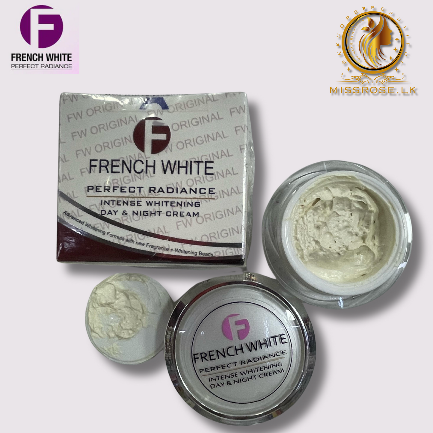 French White Perfect Radiance Intense Whitening Cream Original