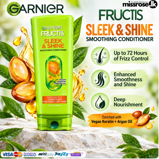 Garnier Fructis Sleek & Shine Smoothing Conditioner 354ml