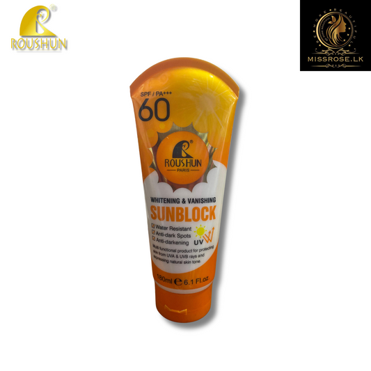 Roushun Whitening &amp; Vanishing Sunblock (180ml)