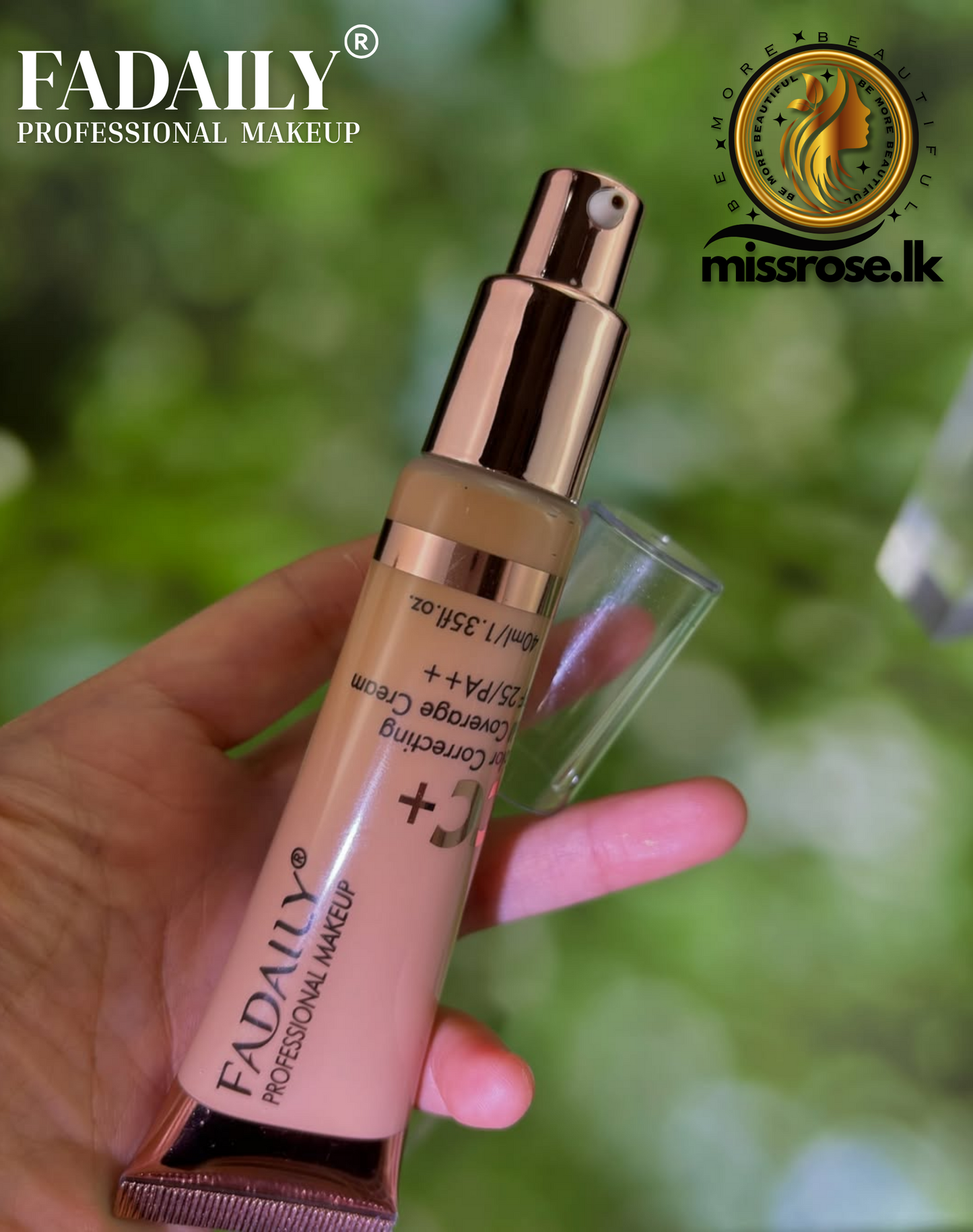 Fadaily professional makeup foundation Cream SPF 25/PA++