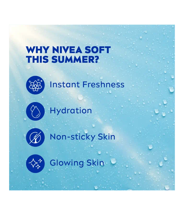 Nivea Soft Refreshingly Soft Moisturizing Cream 50ml