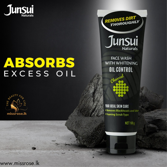 Junsui Naturals Face Wash with Whitening Oil Control - missrose.lk