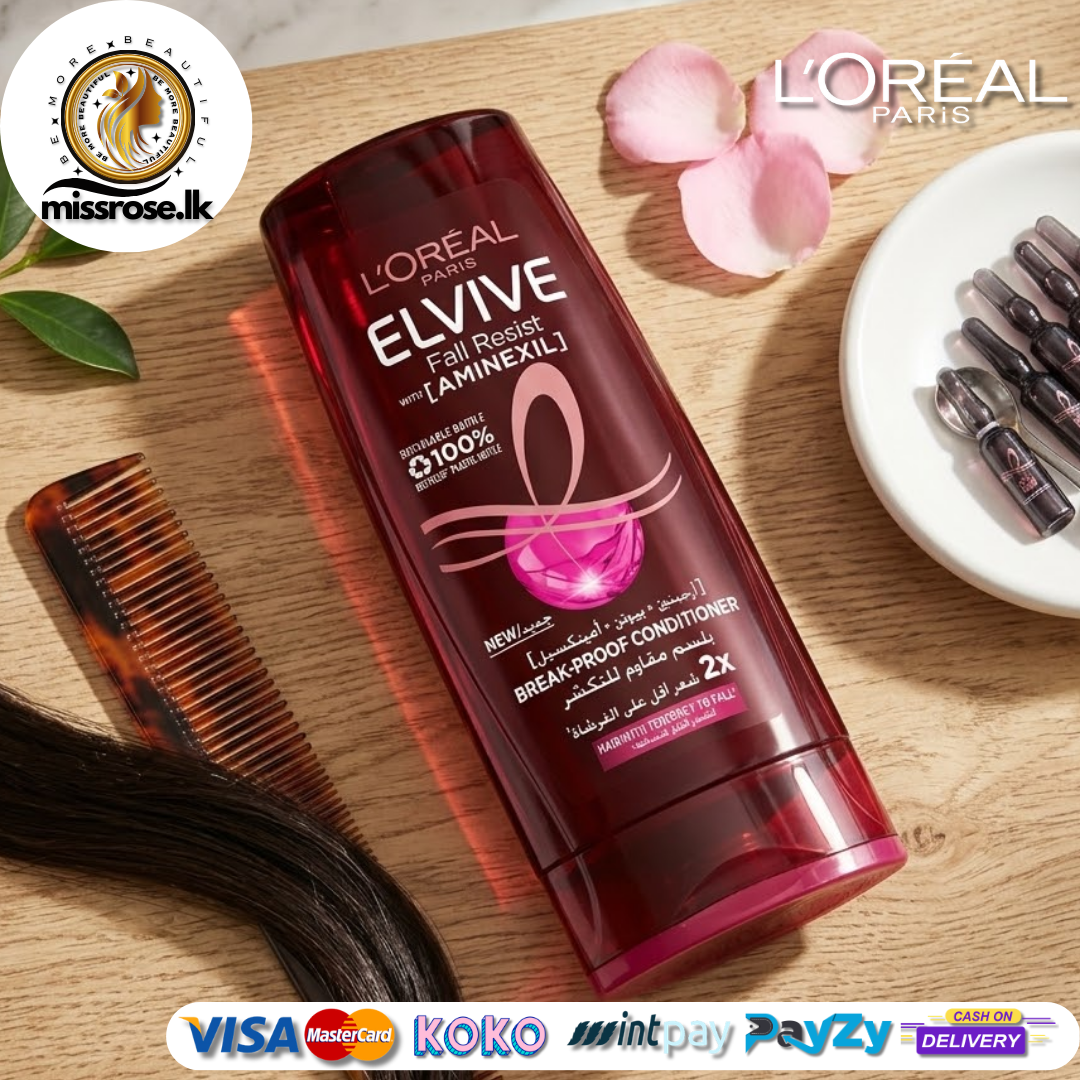 L'Oreal Paris Elvive Full Resist With Aminexil Reinforcing  Break Proof Conditioner 2X - Egypt