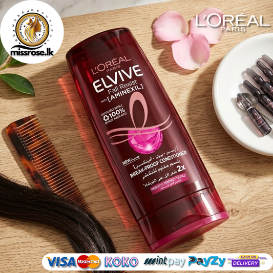 L'Oreal Paris Elvive Full Resist With Aminexil Reinforcing  Break Proof Conditioner 2X - Egypt