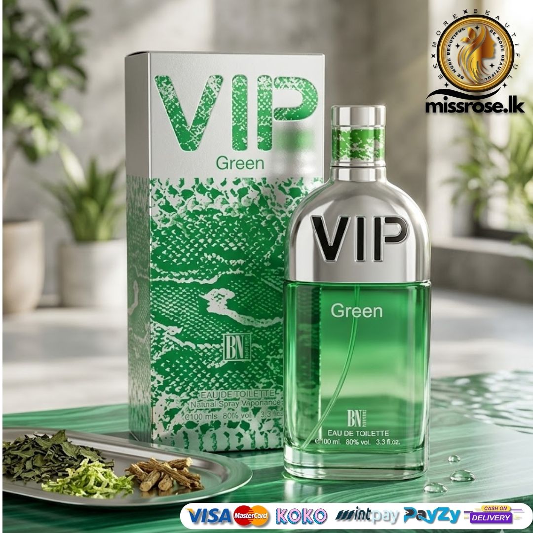 VIP Green Perfume 100ml | Missrose.lk