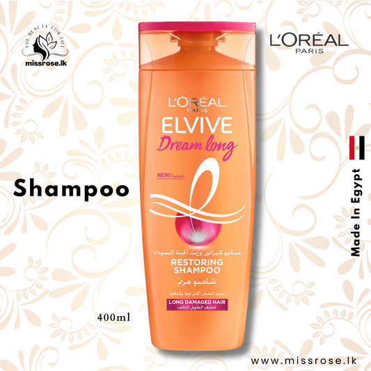 Loreal Paris Elvive Dream Lengths Long Hair Shampoo - missrose.lk