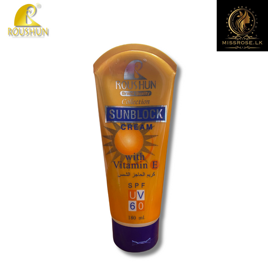 Roushun Sunblock Cream SPF 60 (180ml)