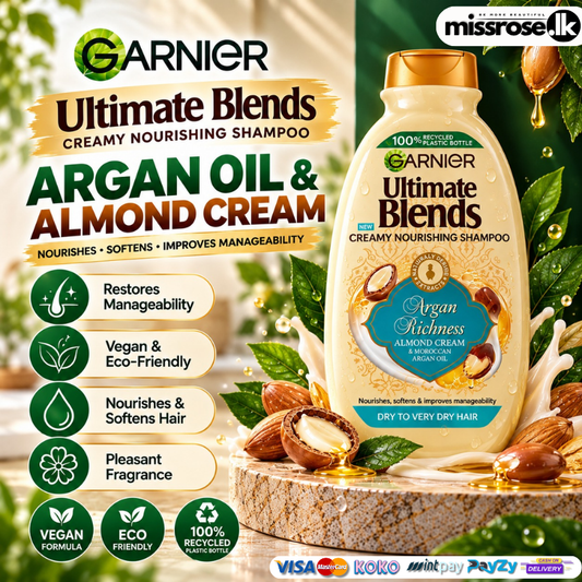 Garnier Argan Oil & Almond Cream Shampoo