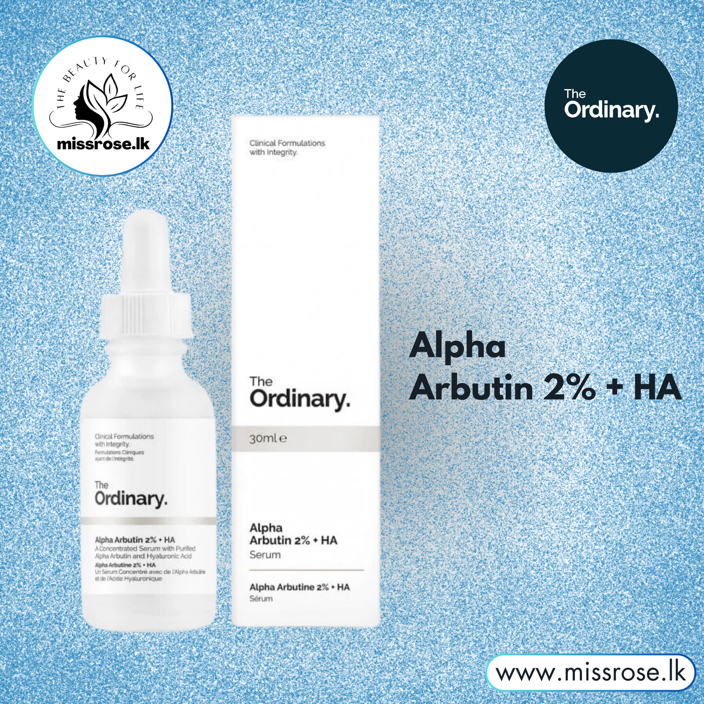 The Ordinary Alpha Aributin 2% + HA