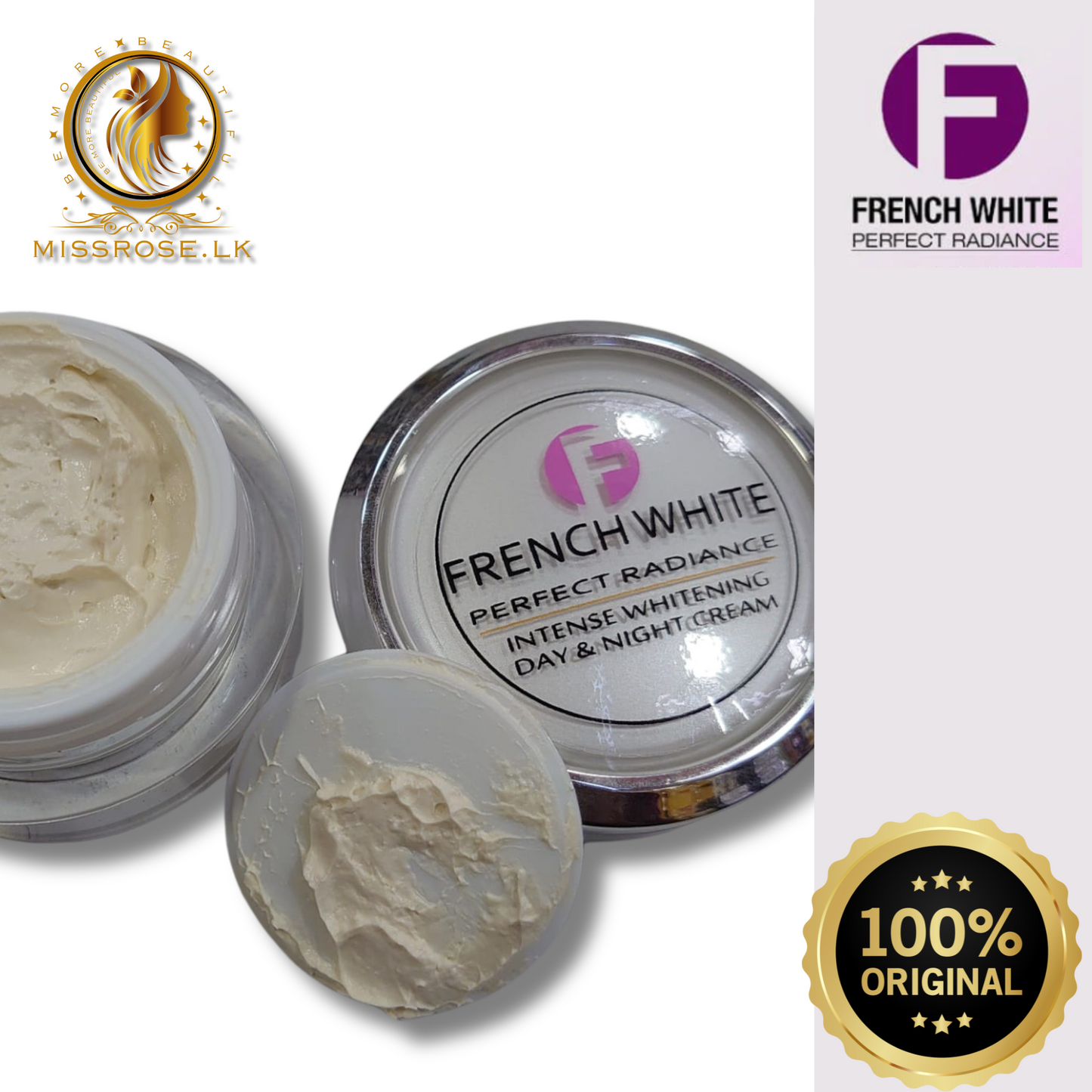 French White Perfect Radiance Intense Whitening Cream Original