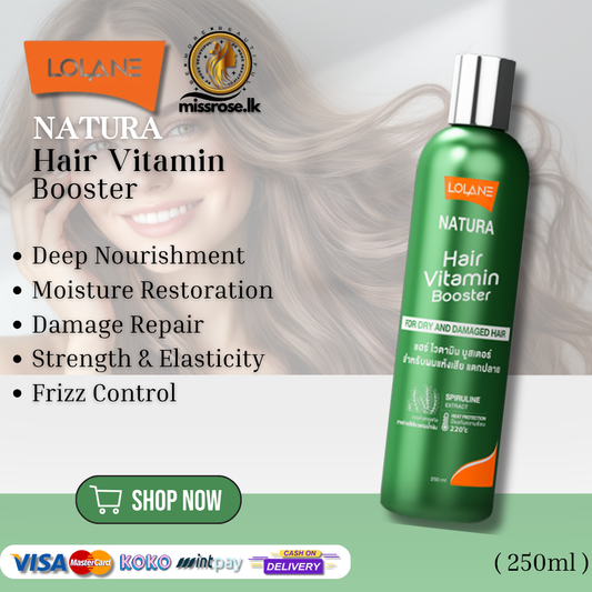 LOLANE Natura Hair Vitamin Booster For Dry and Damaged Hair 250ml