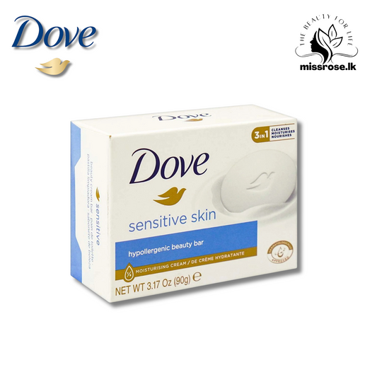 Dove sensitive skin hypoallergenic beauty bar 90g