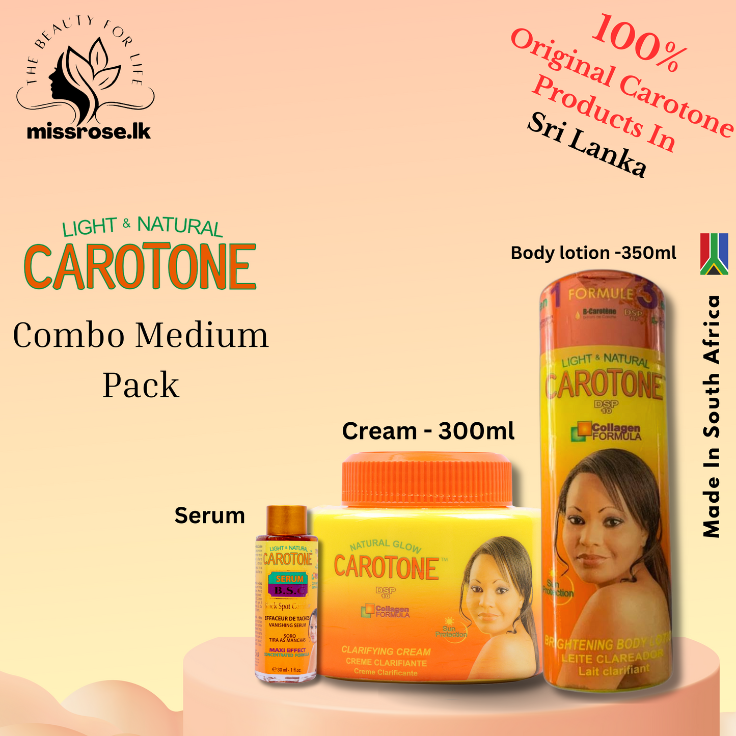 Carotone medium Pack